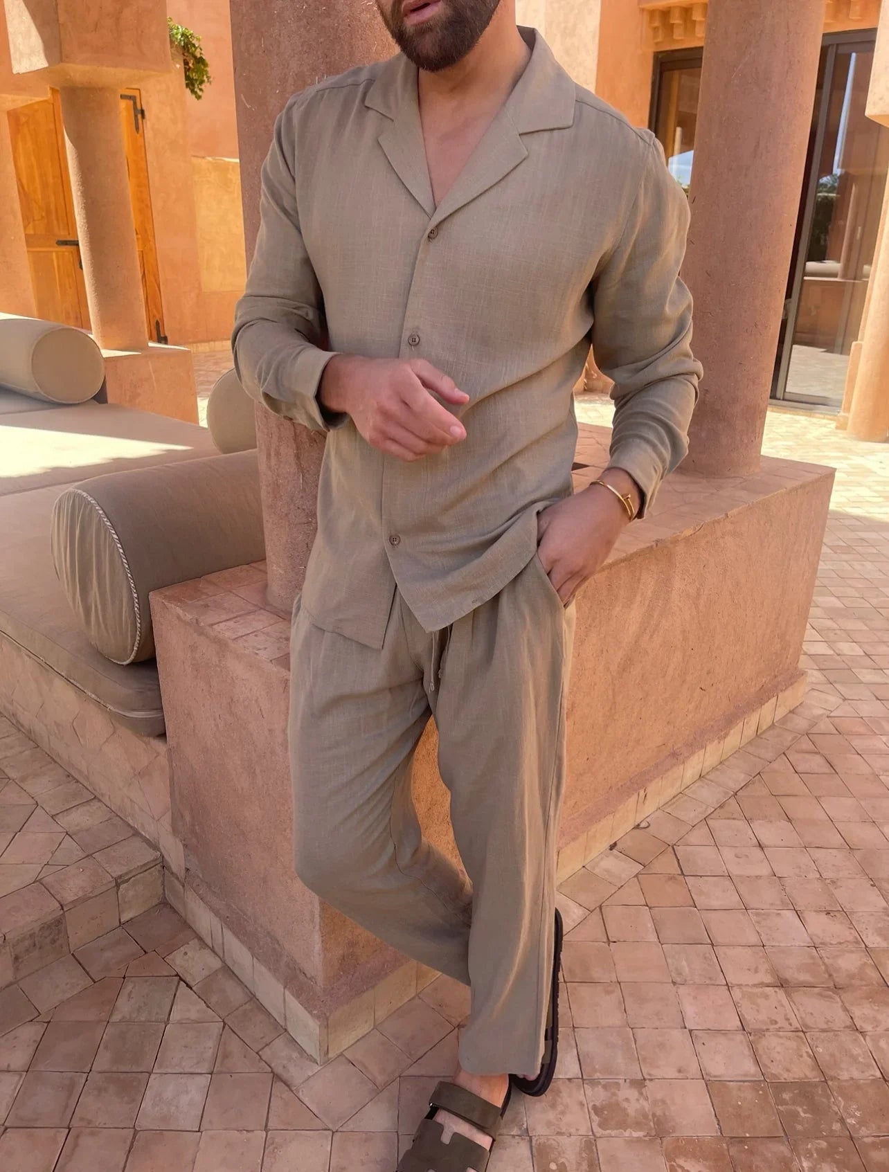 John™ - linen set