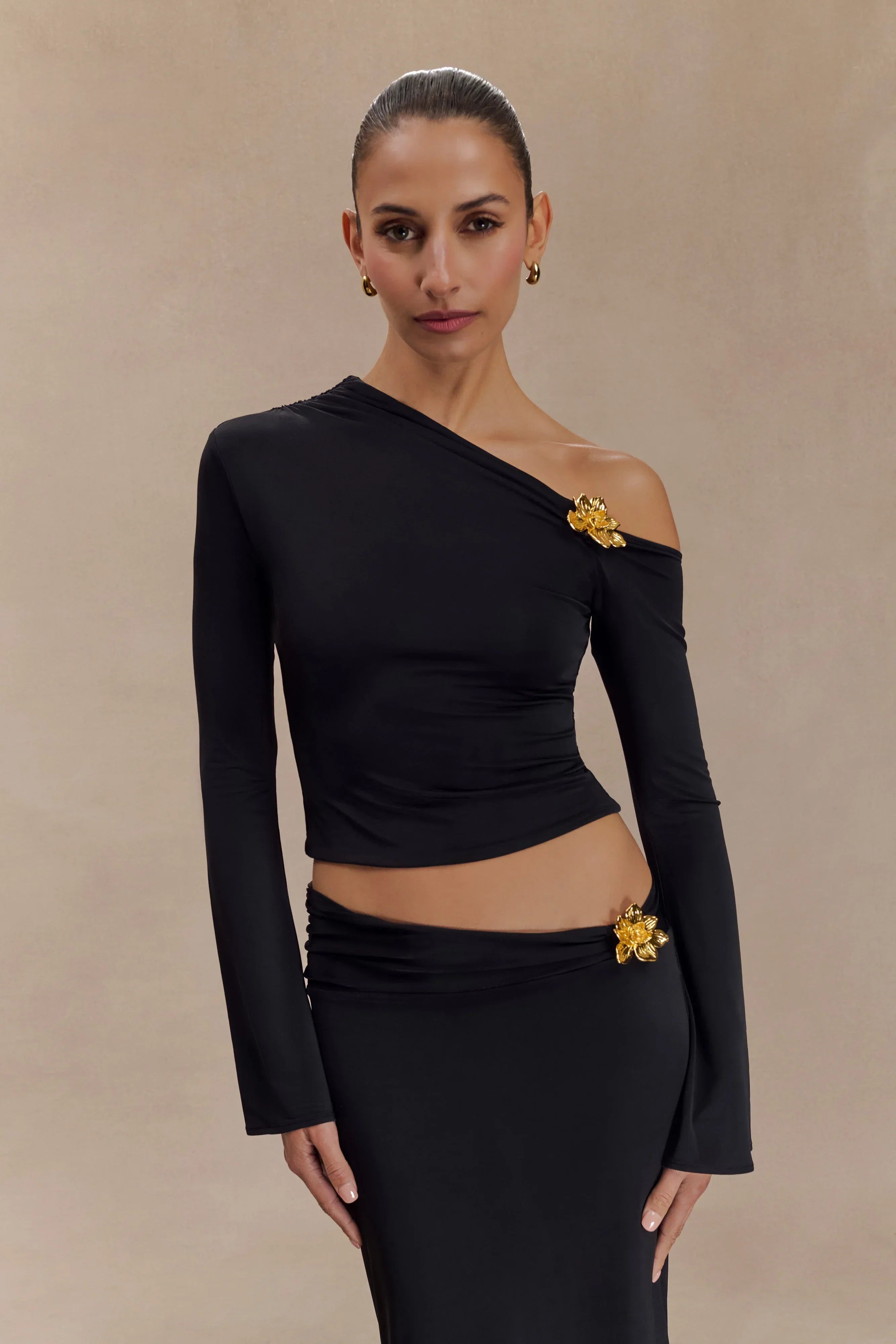LAVINIA | GOLD ROSE DRESS