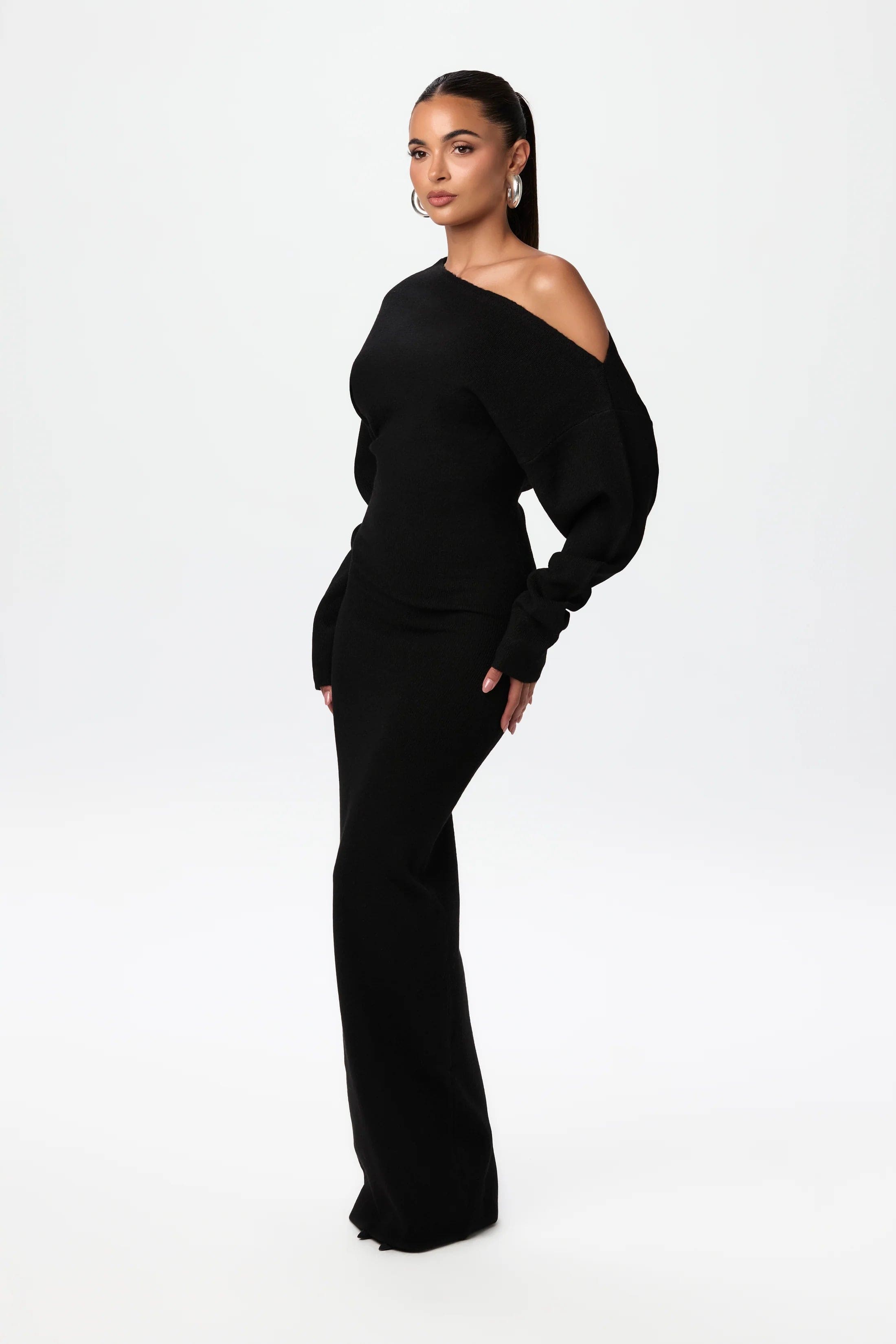Lulu | Sweater Dress with Dropped Shoulders