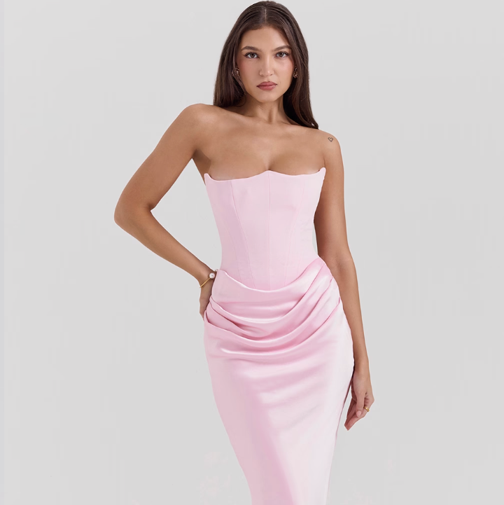 Valentina – The Bold Elegance Corset Dress
