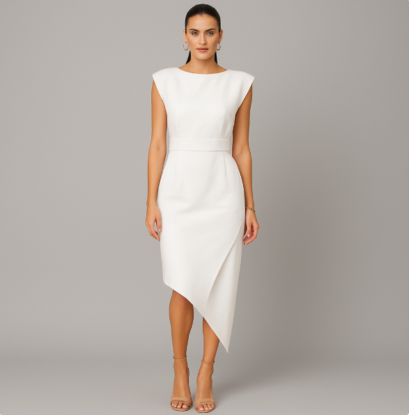 Mason™ | Silhouette Drape Dress