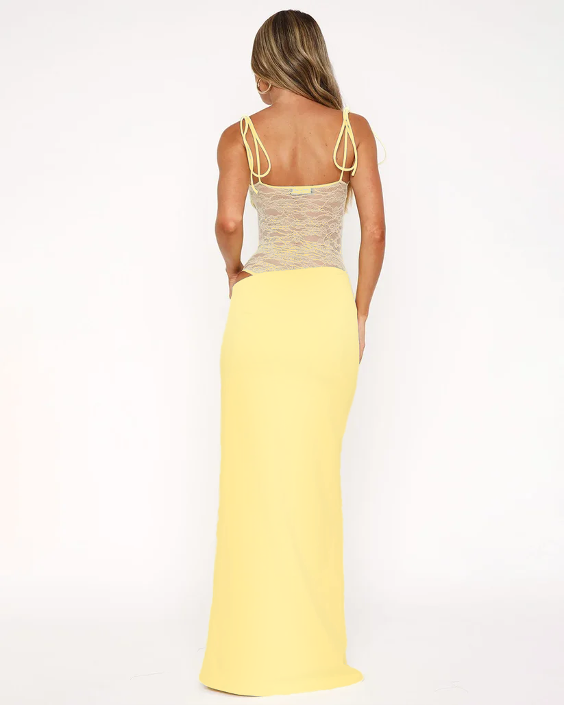 AURÉLIE | MESH MAXI DRESS
