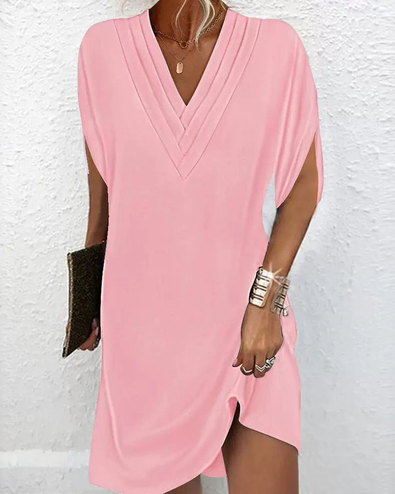EMMA | V-NECK DRESS